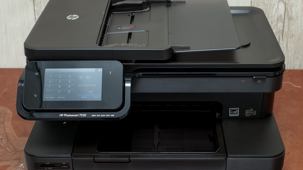piek Roos instructeur HP Photosmart 7520 review: $200 all-in-one printer puts your prints in the  cloud - CNET