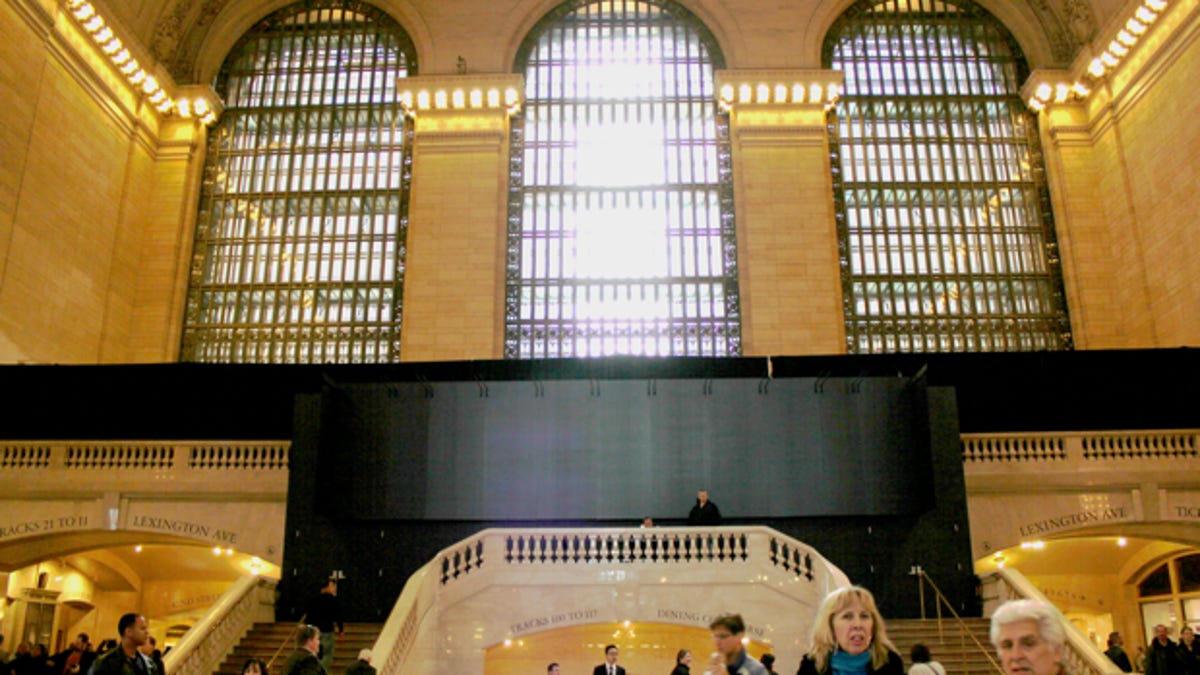 Apple's Grand Central Terminal location, still under wraps.