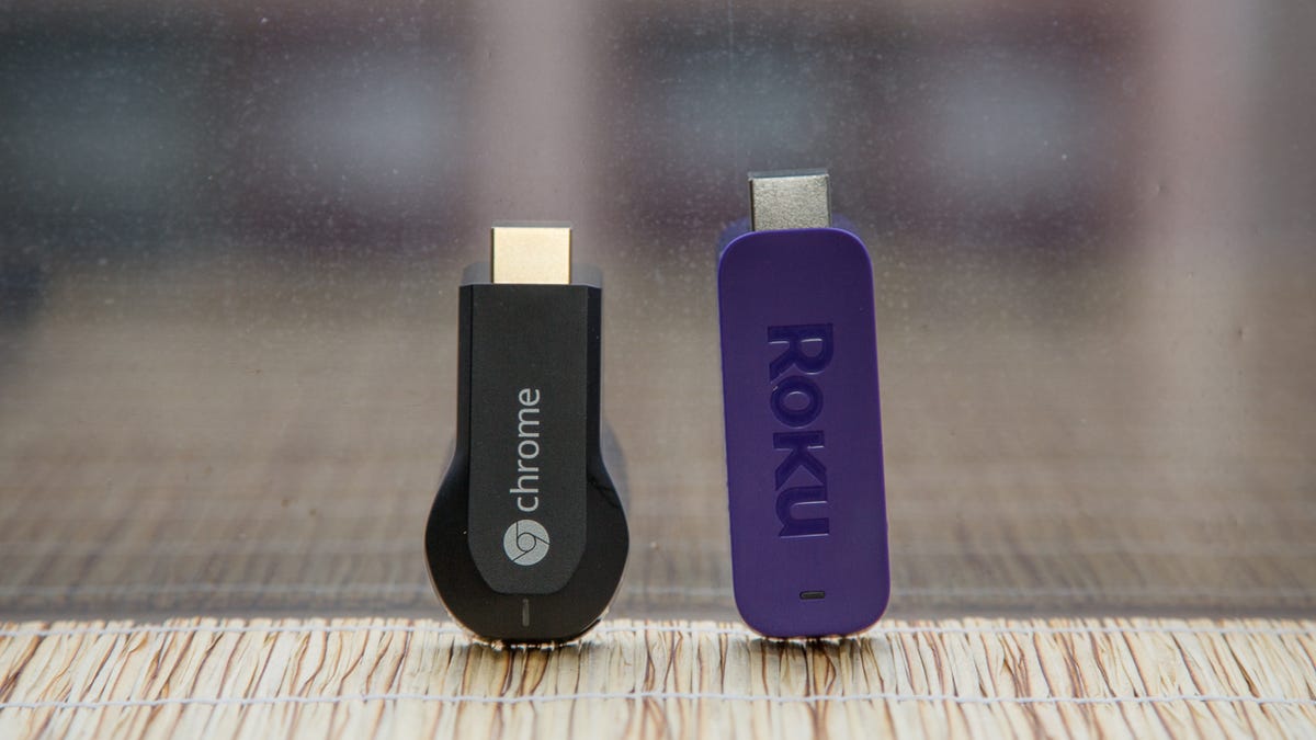 Roku's Streaming Stick with Google's Chromecast