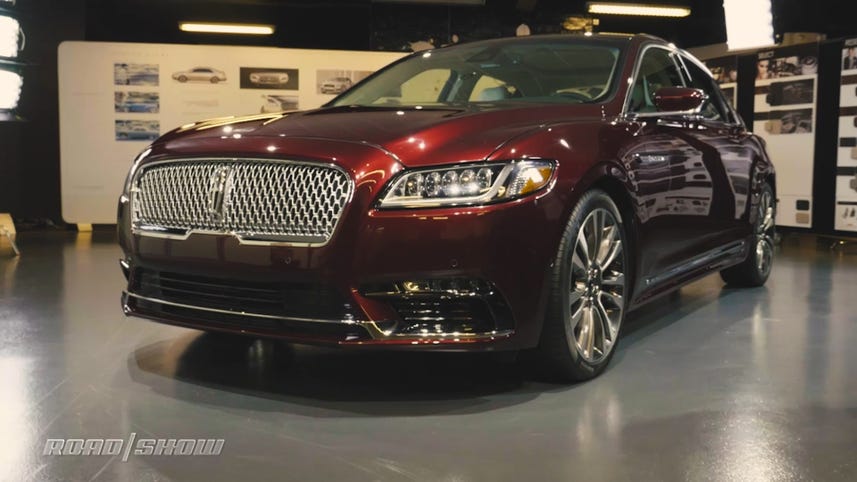 Lincoln hopes new Continental flagship sedan will put it back on the luxury map