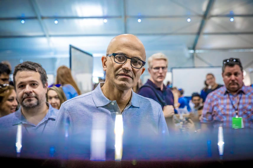Microsoft isn't cool and CEO Satya Nadella is really OK with that