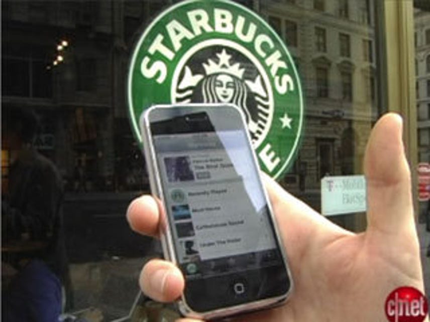 iPhone, iTunes, Wi-Fi, and Starbucks
