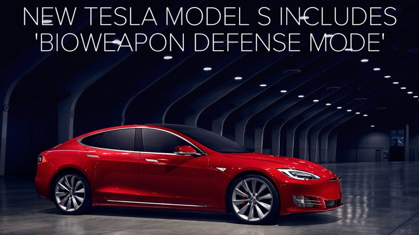 New Tesla Model S includes Bioweapon Defense Mode