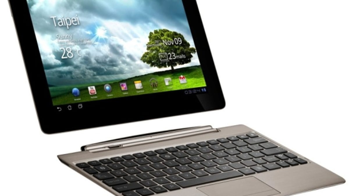 Asus could unveil a 7-inch version of its 10-inch Transformer Prime at next week&apos;s CES.