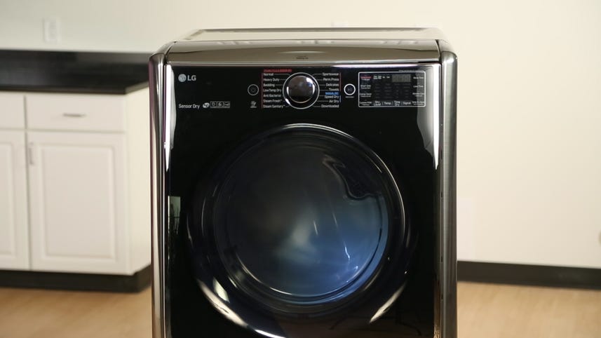 LG's DLEX 5000 has hot looks and dries clothes fast
