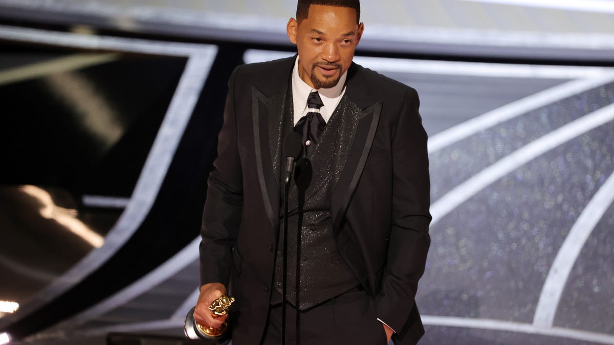 Will Smith at the 94th annual Academy Awards