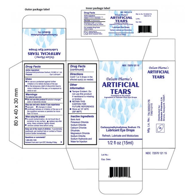 A picture of recalled eye drops