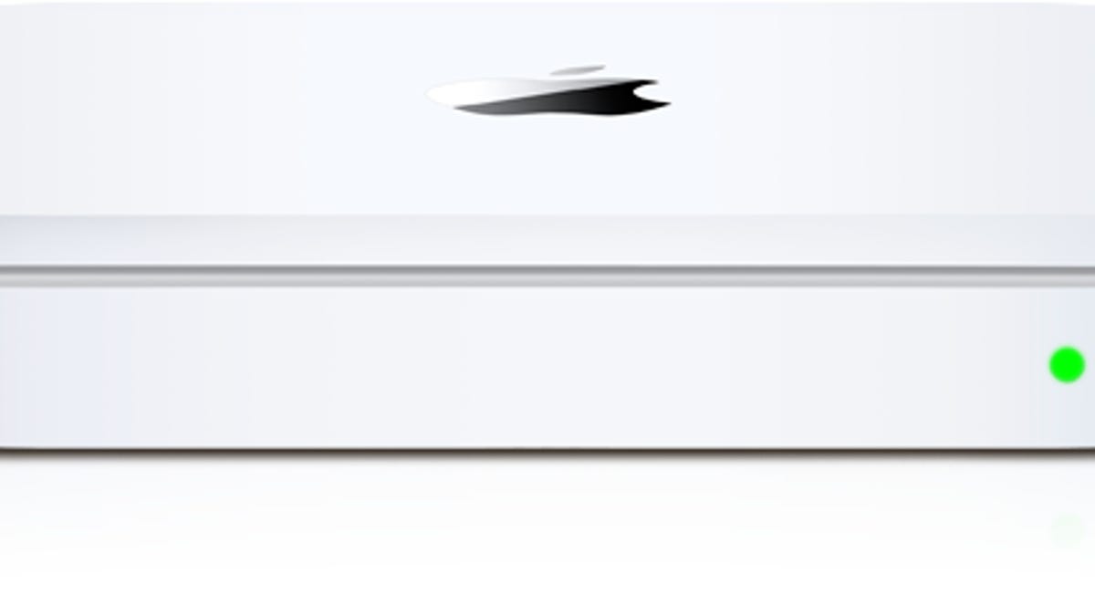 Apple's Time Capsule, the wireless router meets networked storage solution.