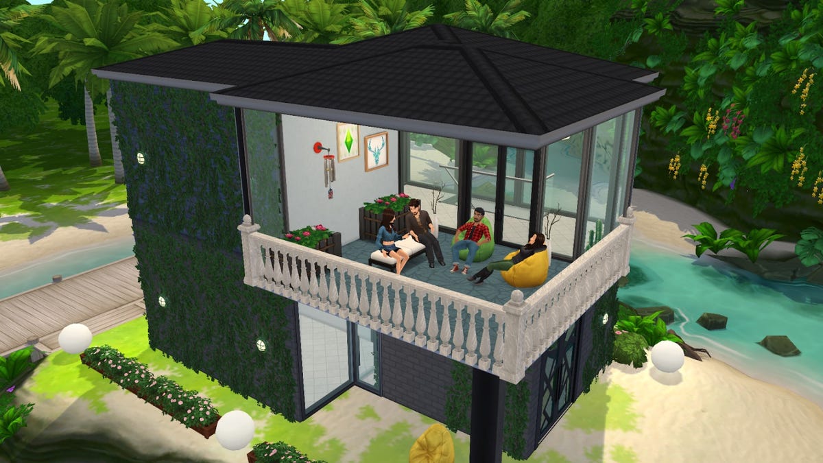 The Sims' mobile balconies