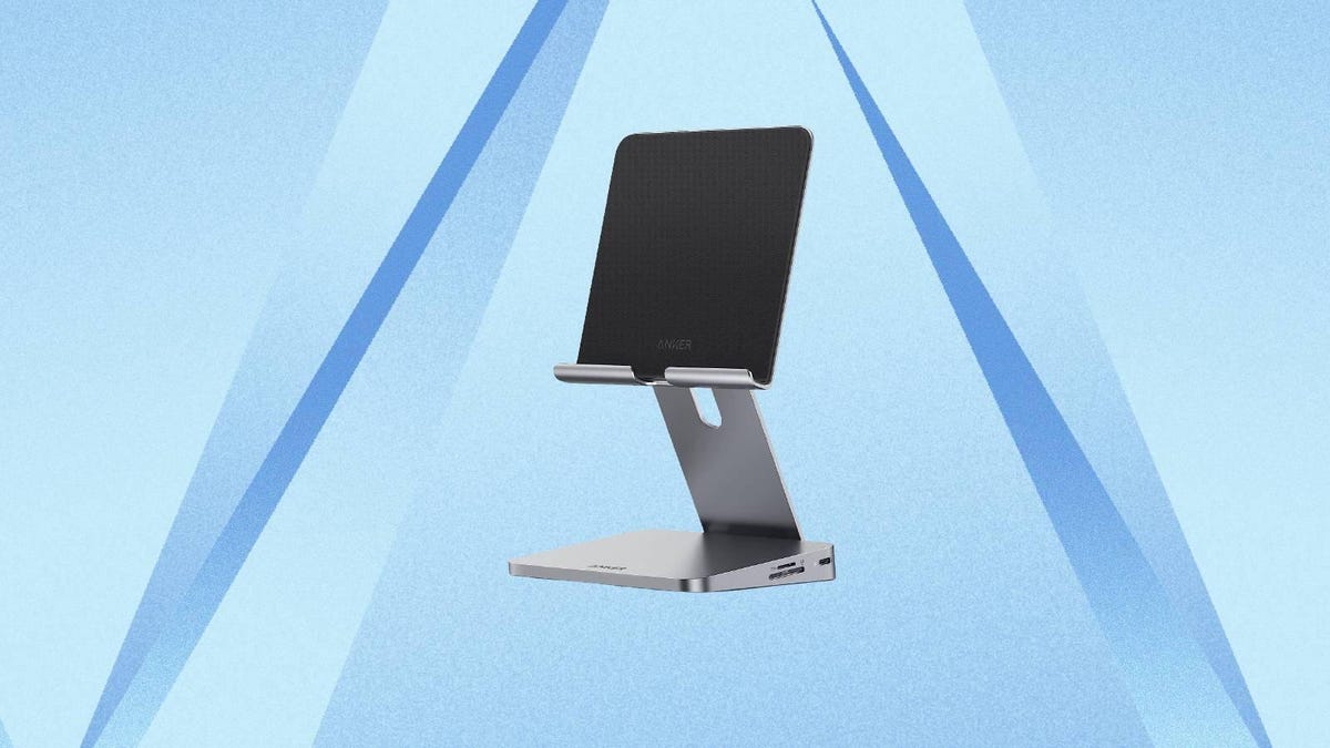 Amazon Has Knocked $35 Off This Convenient 8-in-1 Anker Tablet Stand and Hub