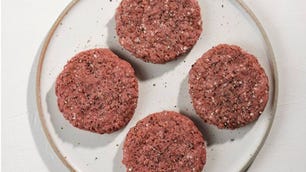 four formed beyond burger patties