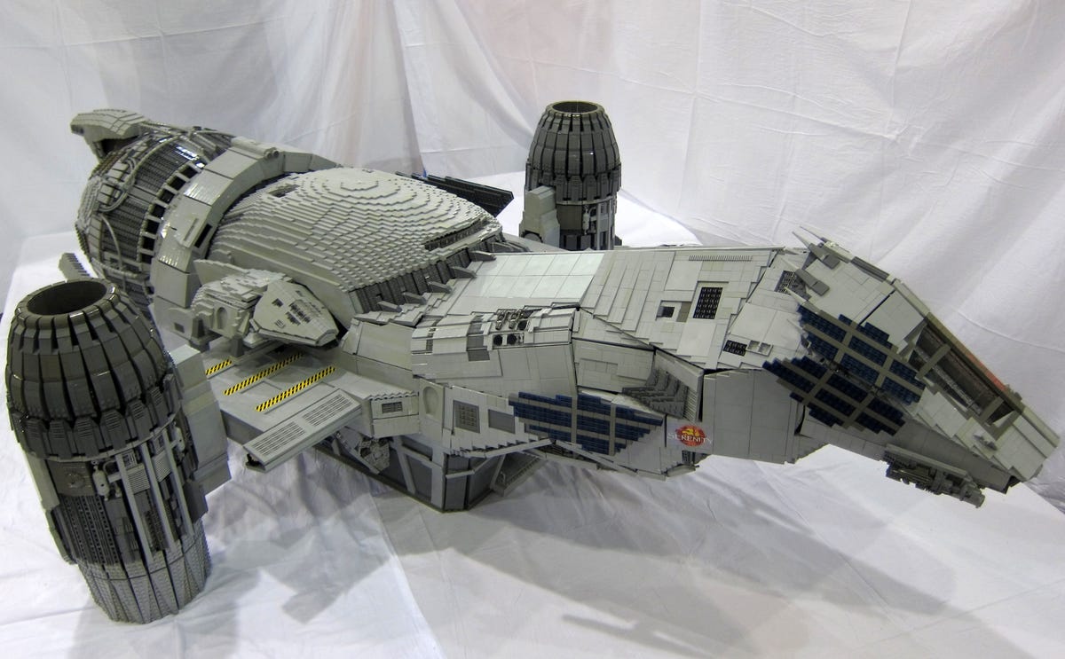 Giant Lego Serenity spaceship astounds (pictures) - CNET