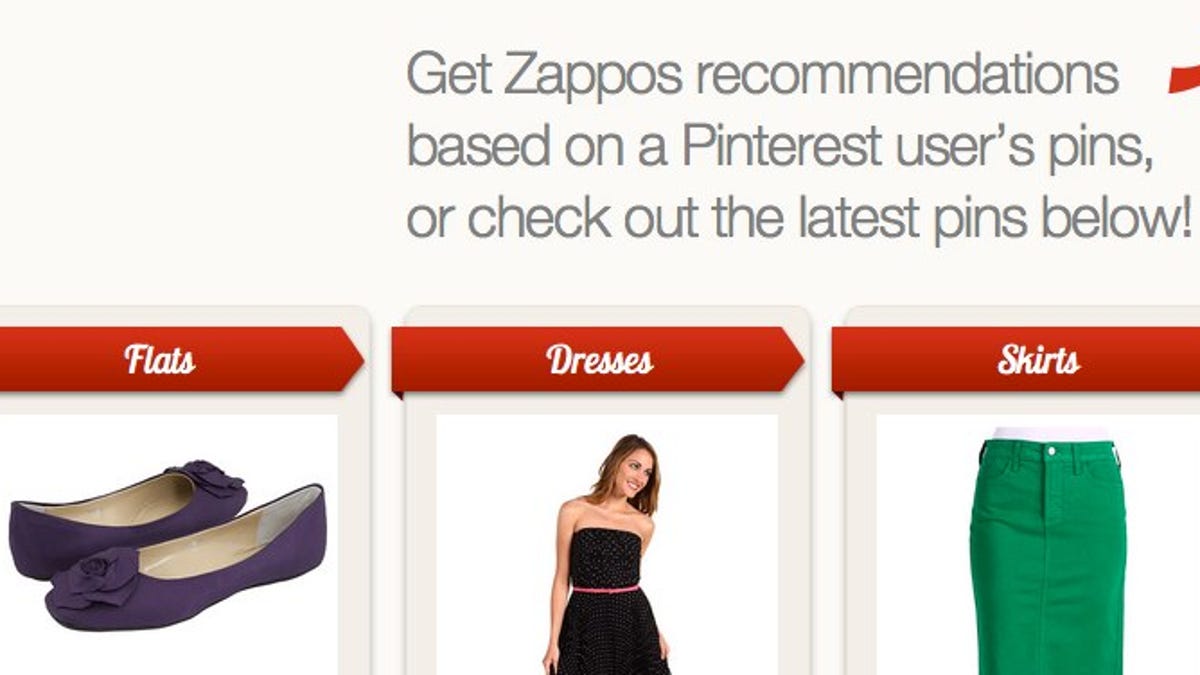 A look at Pinpointing from Zappos.