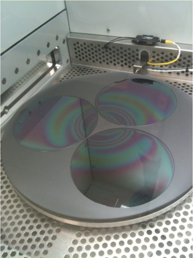 Bridgelux has been able to manufacture LED lighting chips on 8-inch silicon wafers, rather than sapphire, a technology transition that could costs for LED lighting.