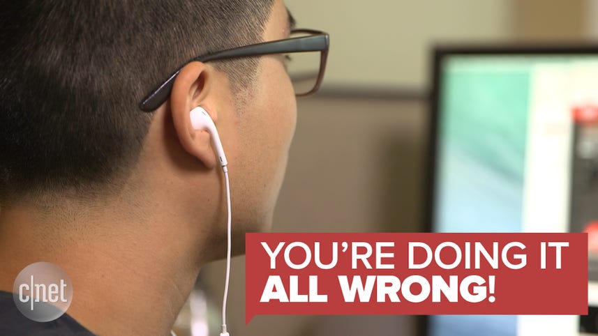 The inconvenient truth about wearing earbuds
