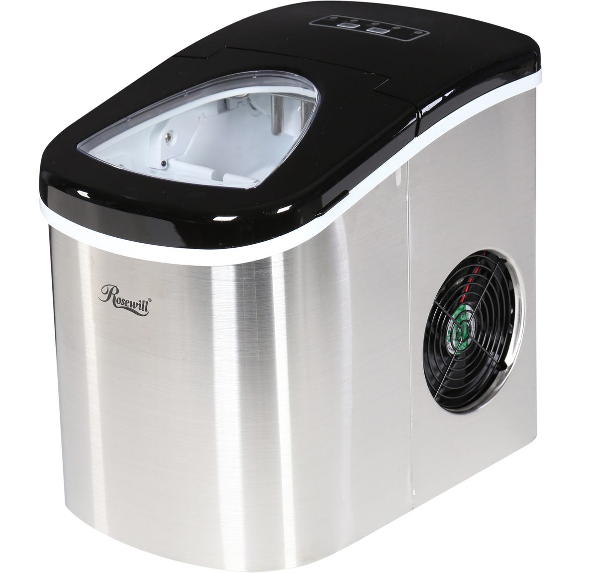 The Rosewill RHIM-15002 Portable Ice Maker picks up where the ice tray leaves off.