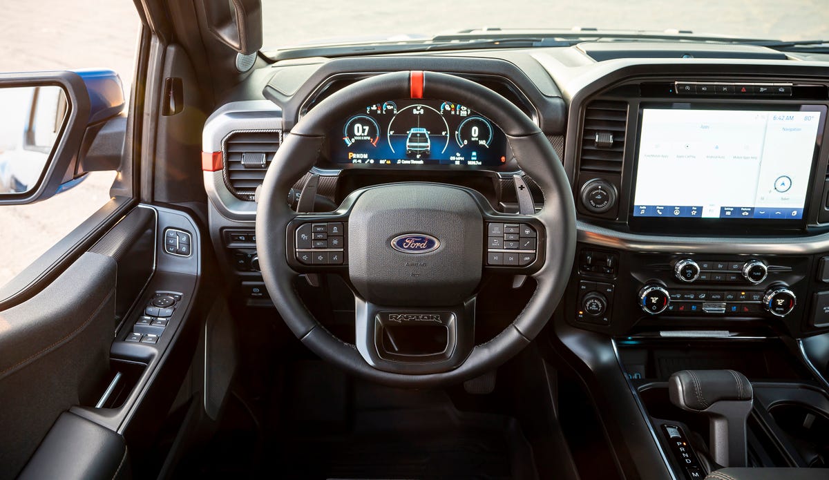 2021 Ford F-150 Raptor - interior