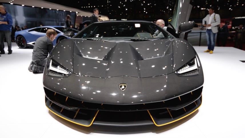 Lamborghini's Centenario is a 770-horsepower, 100-year celebration