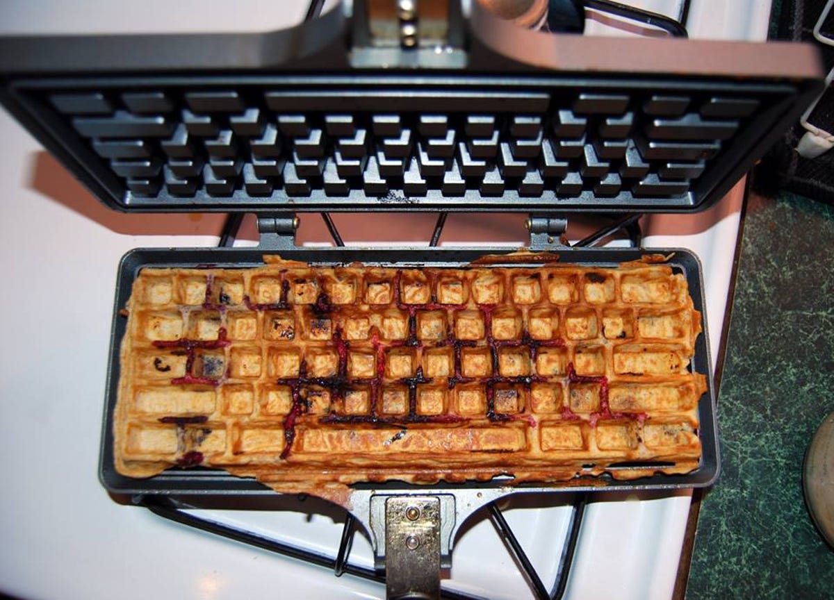 Keyboard waffle