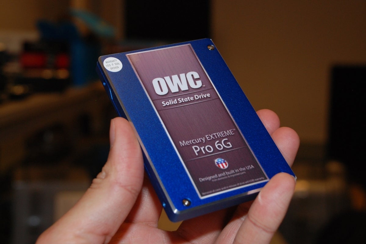 The Mercury Extreme Pro 6G solid-state drive from OWC.