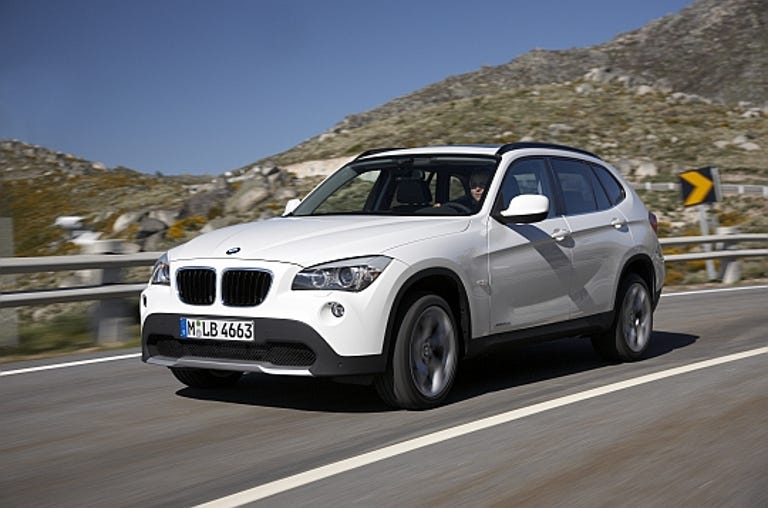 BMW X1 on the road