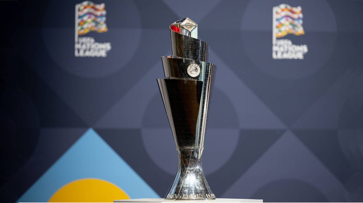 The UEFA Nations League trophy.