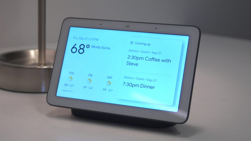 The Google Home Hub is a cute, little home control center