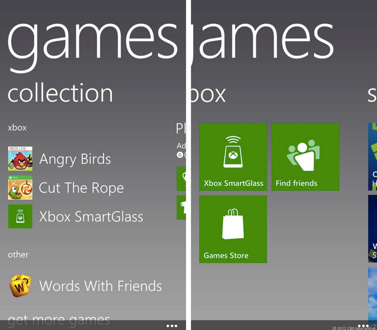 Windows Phone 8 Games Hub