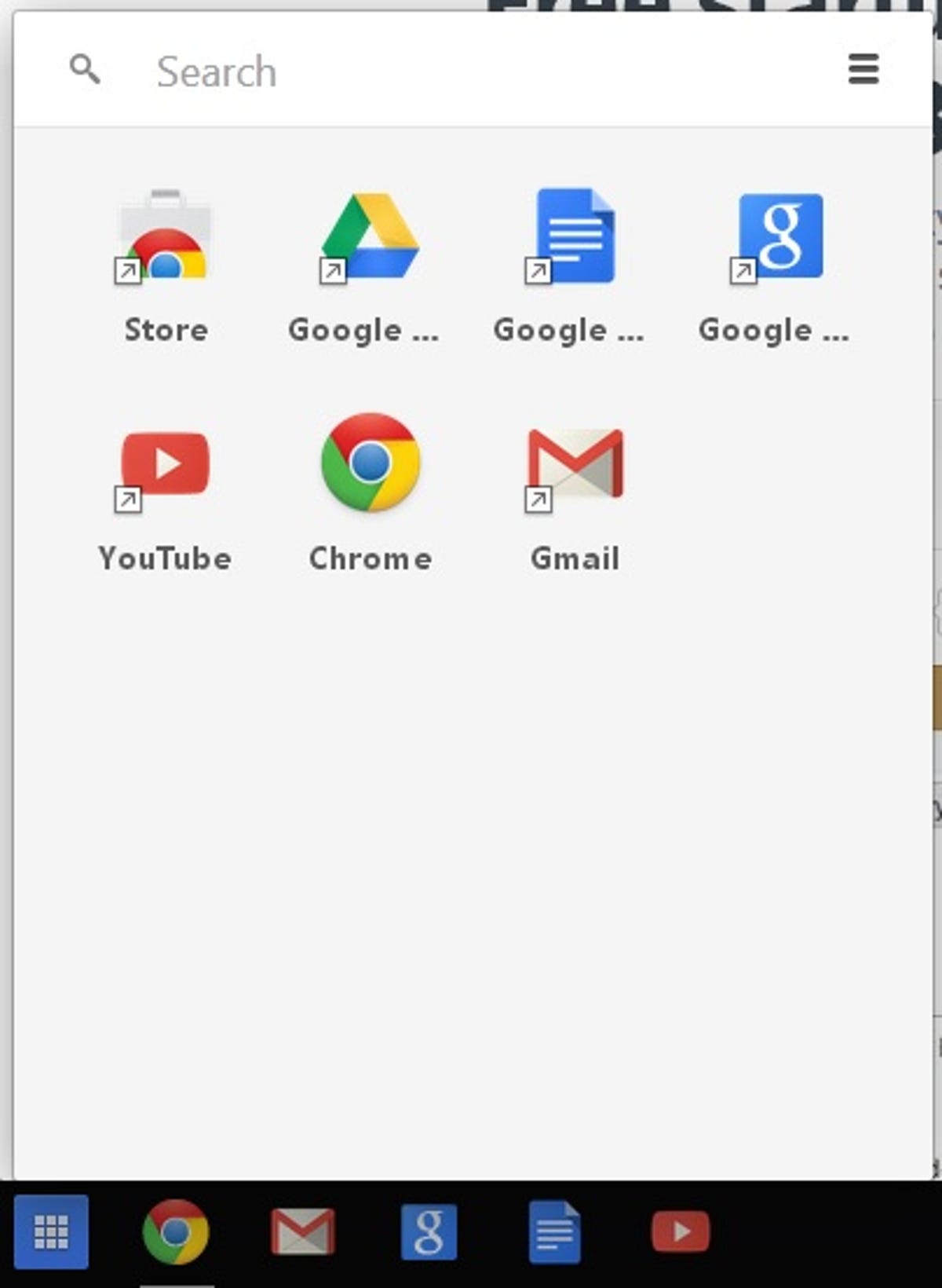 Google Chrome 32 apps window in native Windows 8 mode