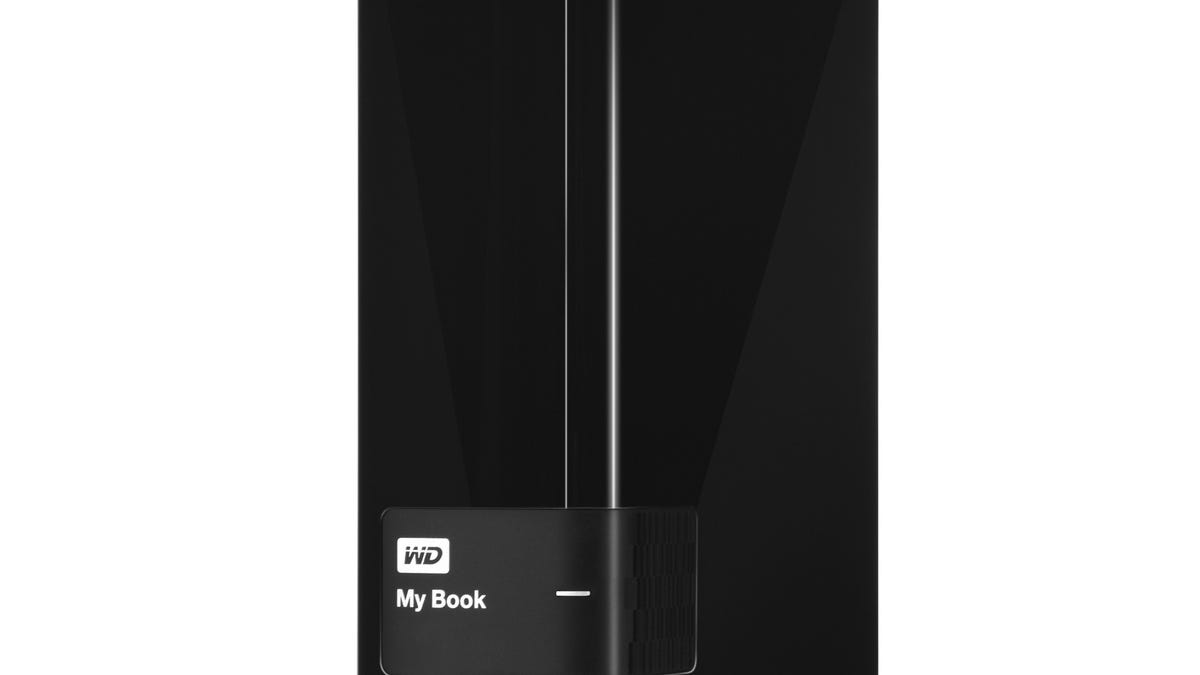 The new WD My Book external hard drive.