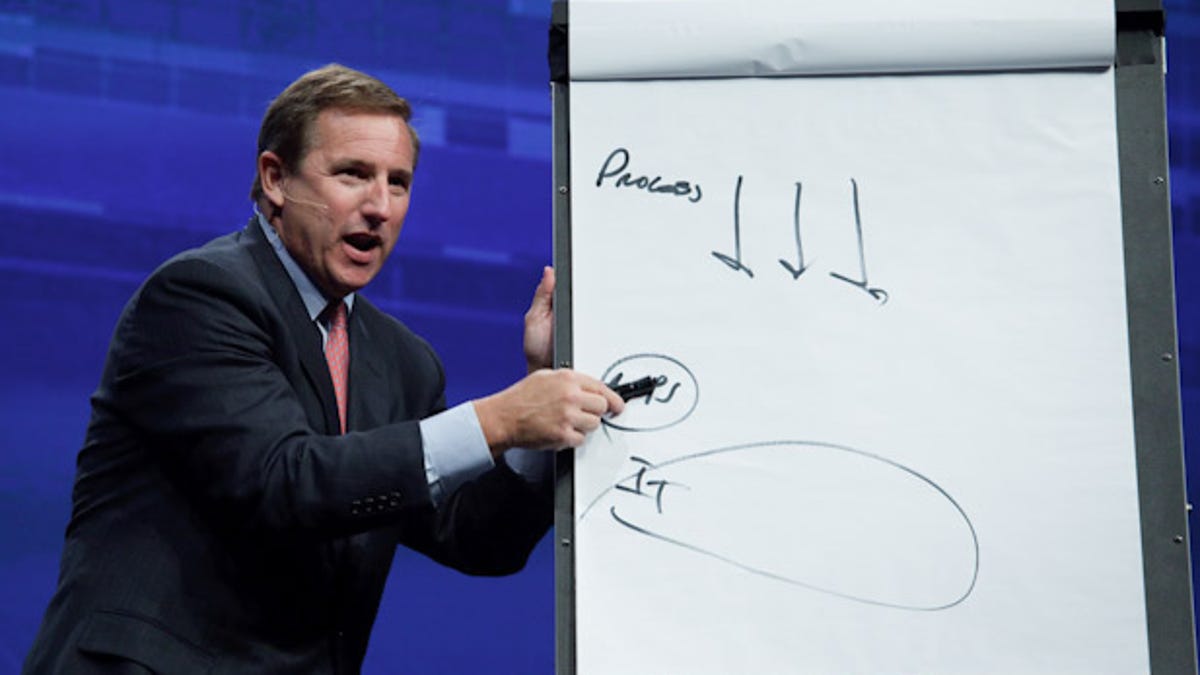HP CEO Mark Hurd liked to explain conceptual matters on large sheets of paper. There isn&apos;t one big enough to explain his actions over the past two years, which led to his abrupt departure Friday.