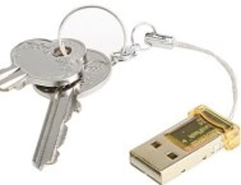 USB Micro Drive for MicroSD key chain