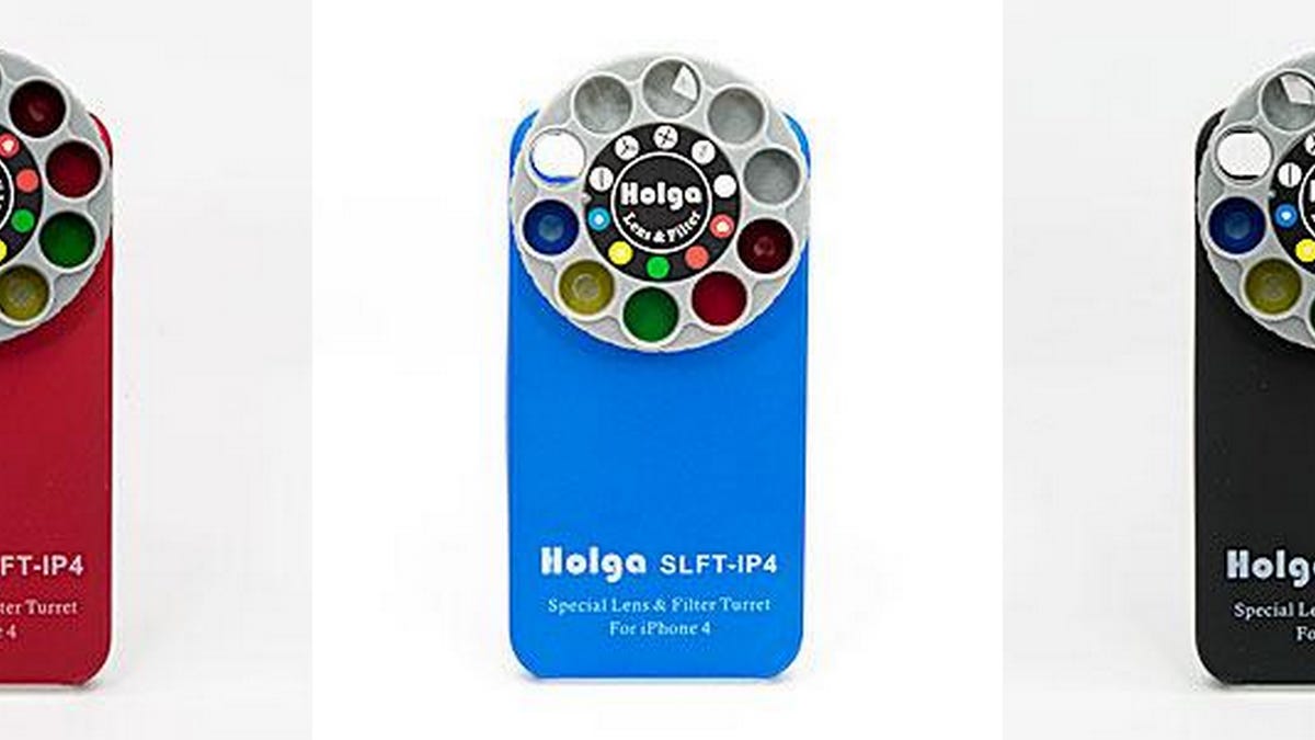 Holga iPhone filter case