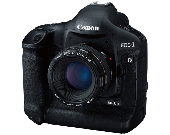 Canon's EOS 1D-Mark III digital SLR