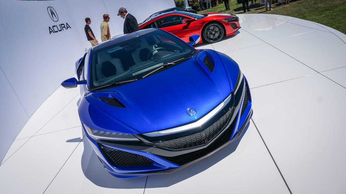Acura NSX at 2015 Pebble Beach Concours