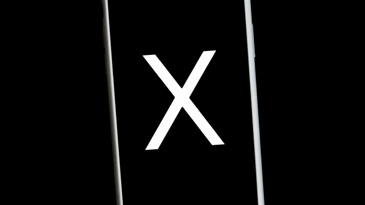 Logotipo de la empresa de redes sociales X