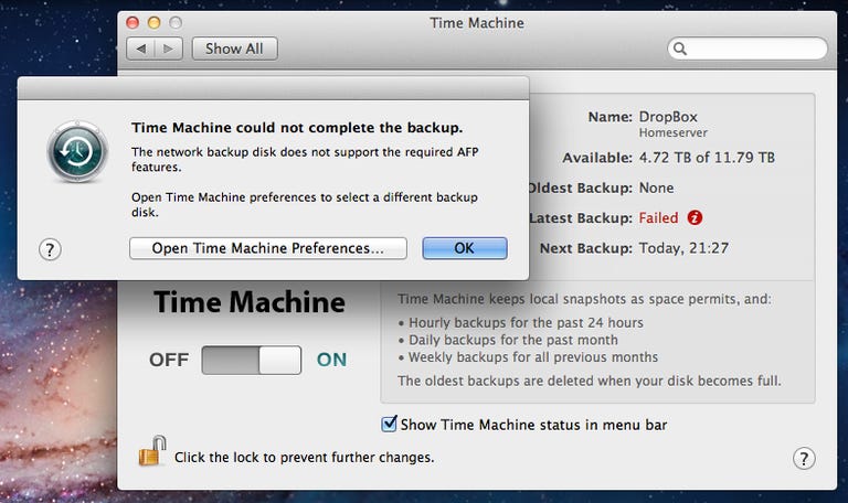 Apple's new OS X 10.7 Lion, at launch, canceled the support for Time Machine of all existing third-party network storage servers.