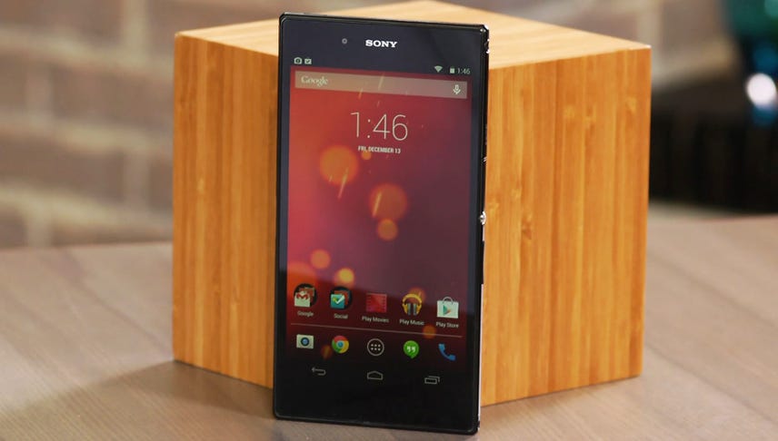 Sony Z Ultra Google Play Edition: Stunningly vast display meets pure Android KitKat
