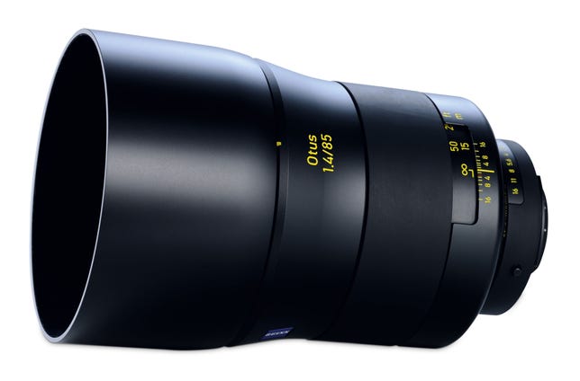 Zeiss promises its Otus 85mm f1.4 lens will be sharp as last year's 55mm model, the first of the premium family.