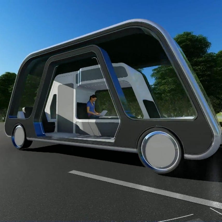 Self-driving hotel room comes to you like an Uber