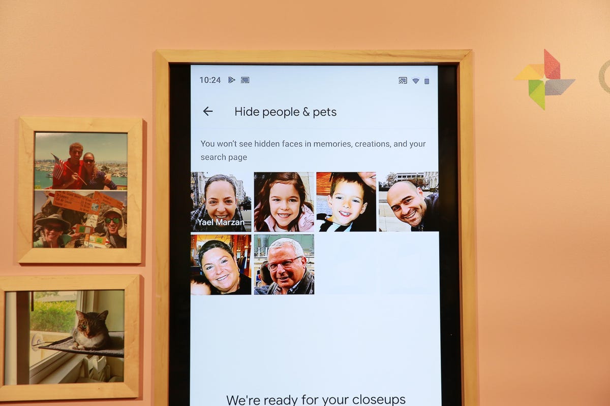 Hide people and pets screen: multiple faces that can be hidden from your google photos memories