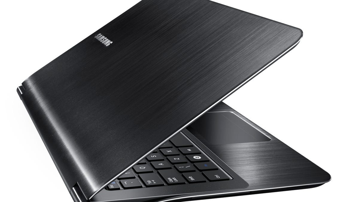Getting sexy: Samsung's slim 9 Series laptop.