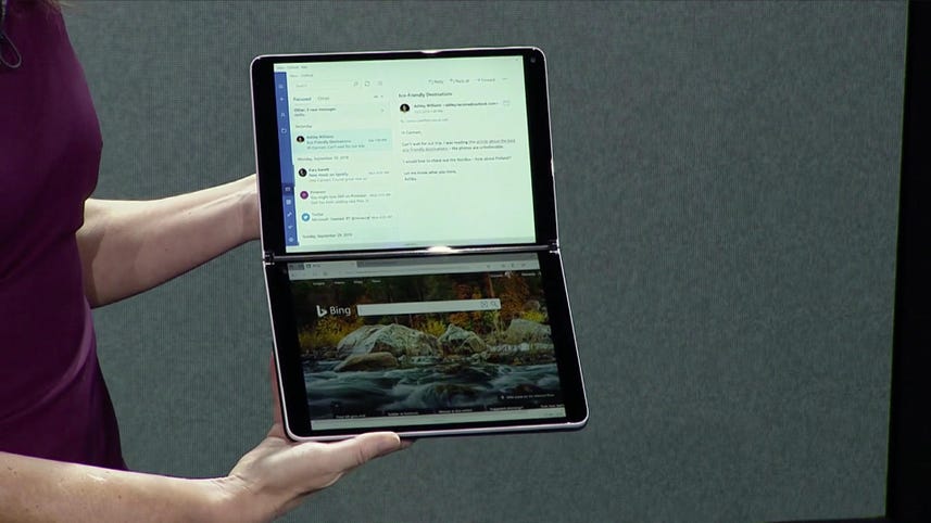 Microsoft's Surface Neo is a dual-screen foldable tablet