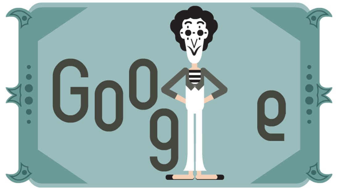 Google Doodle Celebrates Legendary Mime Marcel Marceau     – CNET