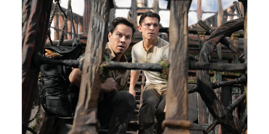 Uncharted movie Nate and Sully