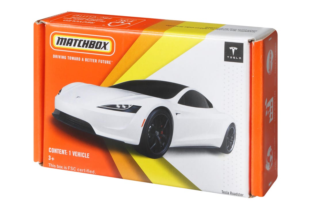Matchbox Is Going Sustainable Starting With This New Tesla Roadster Roadshow