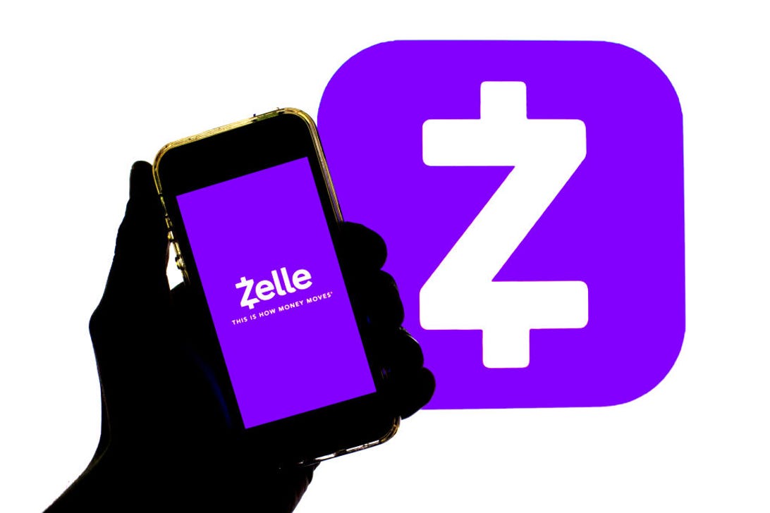 Zelle app on smartphone