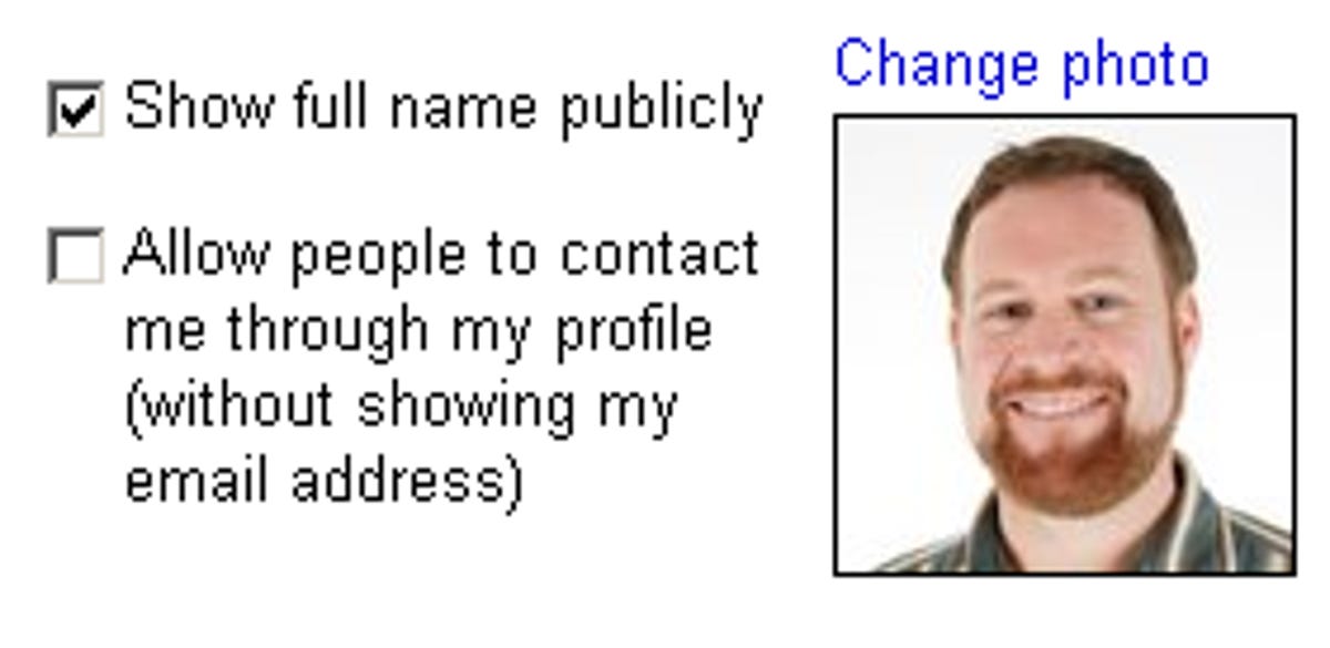 Google Profiles lets people use the page as a contact conduit without sharing their e-mail address.