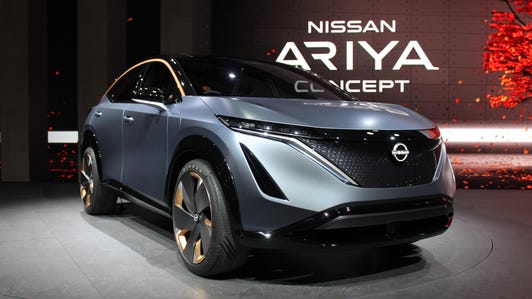 Nissan Ariya Concept at the 2019 Tokyo Motor Show