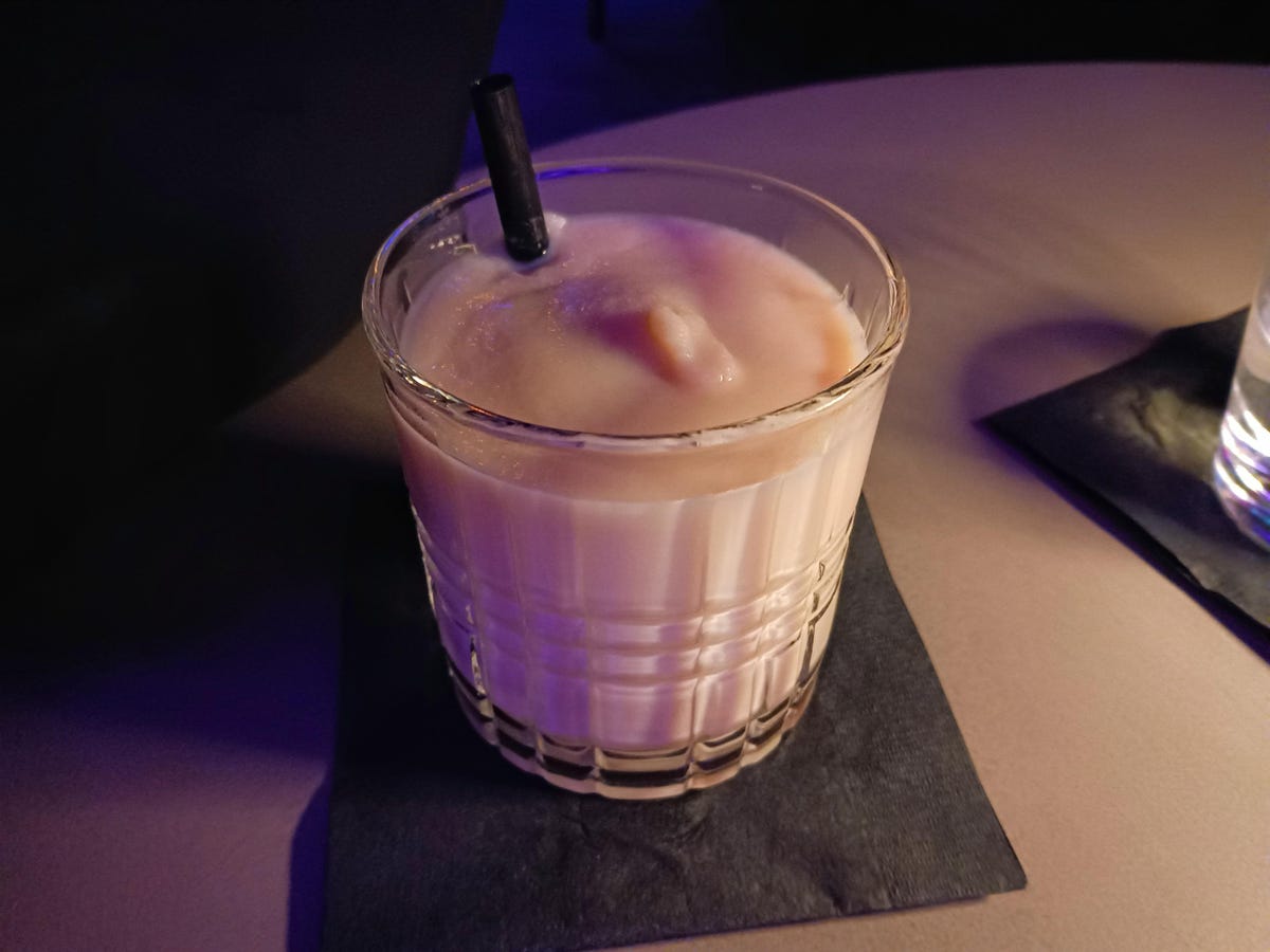 Horchata cocktail